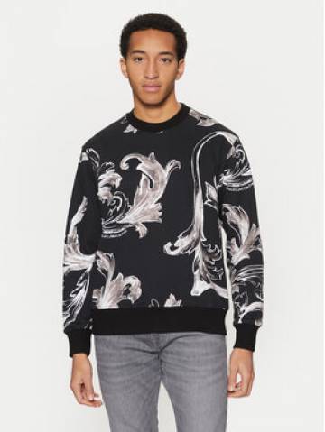 Versace Jeans Couture Світшот 78GAI3R0 Чорний Regular Fit Versace Jeans Couture Світшот 78GAI3R0 Чорний Regular Fit