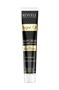 Ночной крем для лица Revuele Argan Oil Night Cream с аргановым маслом, 50 мл