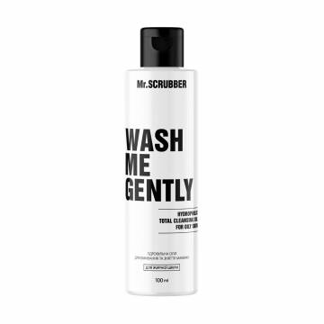 Гидрофильное масло для умывания и снятия макияжа Mr.Scrubber Wash Me Gently для жирной и проблемной кожи, 100 мл Гидрофильное масло для умывания и снятия макияжа Mr.Scrubber Wash Me Gently для жирной и проблемной кожи, 100 мл