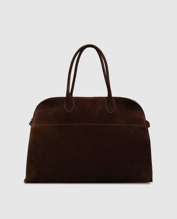 Коричневая замшевая сумка Коричневая замшевая сумка