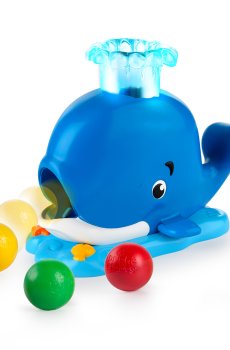 Детская музыкальная игрушка Bright Starts Silly Spout Whale Popper, 20.07*29.97*12.95 см, от 6 месяцев (10934)