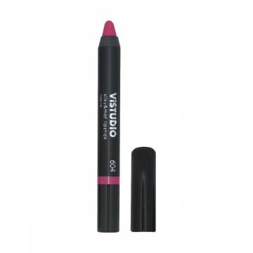 Матовая помада-карандаш для губ ViSTUDIO Silky&Mat Lipstick 604 Fuchsia, 12 г Матовая помада-карандаш для губ ViSTUDIO Silky&Mat Lipstick 604 Fuchsia, 12 г