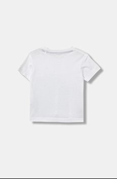 Детская хлопковая футболка Guess