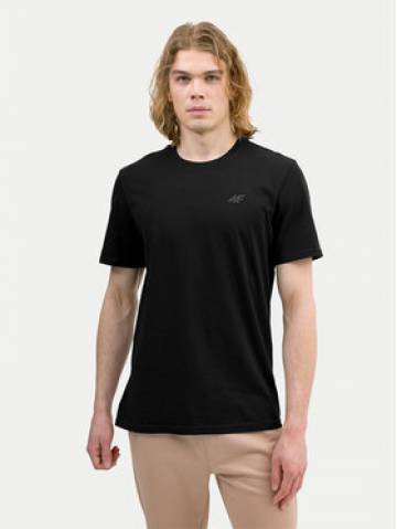 4F Футболка 4FWSS24TTSHM1154 Чорний Regular Fit 4F Футболка 4FWSS24TTSHM1154 Чорний Regular Fit