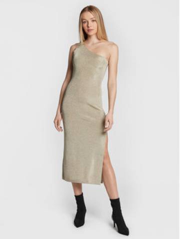 Ba&sh Коктейльна сукня Robe Zayna 1H22ZAYN Золотий Slim Fit Ba&sh Коктейльна сукня Robe Zayna 1H22ZAYN Золотий Slim Fit