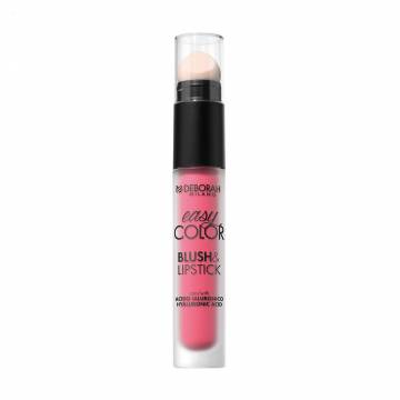 Жидкая помада для губ и румяна 2 в 1 Deborah Easy Color Blush & Lipstick 03 Rebel Pink, 4 мл Жидкая помада для губ и румяна 2 в 1 Deborah Easy Color Blush & Lipstick 03 Rebel Pink, 4 мл