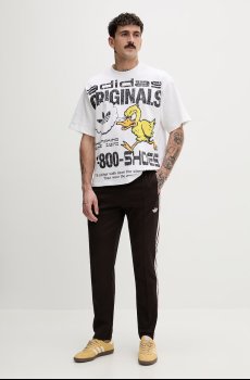 Хлопковая футболка adidas Originals