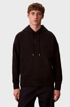 Мужское черное худи PREMIUM TERRY Черный XXL Calvin Klein LV14LD225G