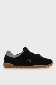 Женские черные замшевые кроссовки PROFILE RUN Черный 40 Calvin Klein HW0HW03150