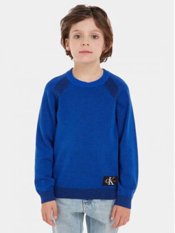 Calvin Klein Jeans Светр IB0IB01868 Голубий Regular Fit Calvin Klein Jeans Светр IB0IB01868 Голубий Regular Fit