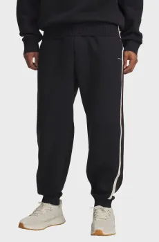 Мужские черные спортивные брюки UA Icon Heavy Rib Jogger Черный L Under Armour 6005696-001