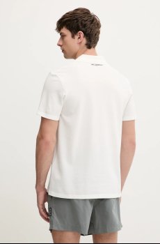 Хлопковое поло Karl Lagerfeld KL METAL