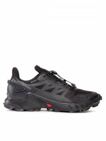 Salomon Взуття для бігу Supercross 4 Gtx GORE-TEX 417316 26 V0 Чорний Salomon Взуття для бігу Supercross 4 Gtx GORE-TEX 417316 26 V0 Чорний