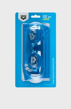 Детский набор для плавания (очки, шапочка) ARENA POOL JR SET Голубой ONESIZE Arena 92423-070