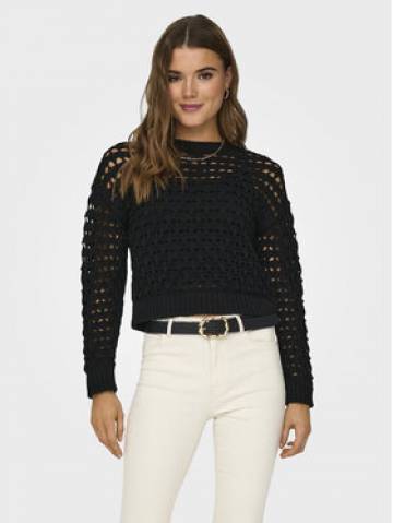 ONLY Светр Linda 15311772 Чорний Regular Fit ONLY Светр Linda 15311772 Чорний Regular Fit