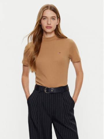 Tommy Hilfiger Футболка New Cody WW0WW40586 Бежевий Slim Fit Tommy Hilfiger Футболка New Cody WW0WW40586 Бежевий Slim Fit