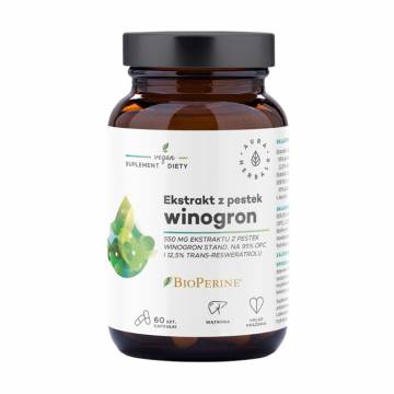Экстракт виноградных косточек Aura Herbals Grape Seed Extract 550 мг, 60 капсул Экстракт виноградных косточек Aura Herbals Grape Seed Extract 550 мг, 60 капсул