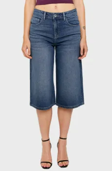 Женские синие джинсовые шорты Baggy Синий 32 Tally Weijl SPADEJOODY