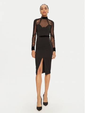 Babylon Коктейльна сукня EL0701 Чорний Slim Fit Babylon Коктейльна сукня EL0701 Чорний Slim Fit