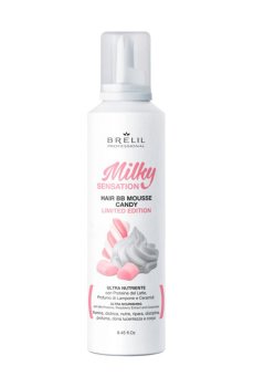 Уценка! Пенка для волос Brelil Milky Sensation Hair BB Mousse Candy Limited Edition, 250 мл