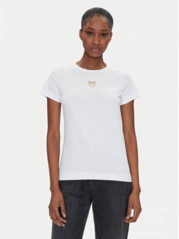 PINKO Футболка Bussolotto 100355 A2OD Білий Regular Fit PINKO Футболка Bussolotto 100355 A2OD Білий Regular Fit