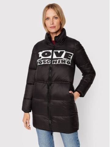 LOVE MOSCHINO Пуховик WK49002T 363A Чорний Regular Fit LOVE MOSCHINO Пуховик WK49002T 363A Чорний Regular Fit