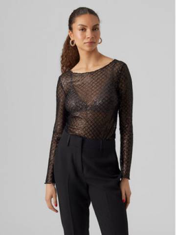 Vero Moda Блузка 10299302 Чорний Regular Fit Vero Moda Блузка 10299302 Чорний Regular Fit
