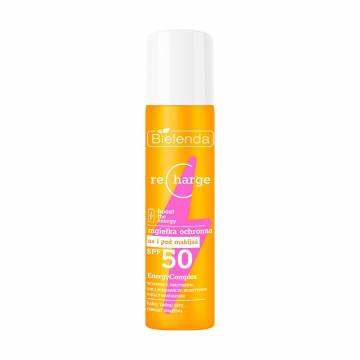 Солнцезащитный спрей для лица Bielenda Recharge, SPF 50, 75 мл Солнцезащитный спрей для лица Bielenda Recharge, SPF 50, 75 мл