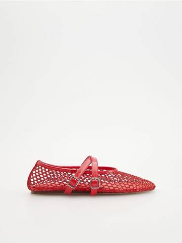 Reserved - LADIES` BALLERINAS - червоний - 948DU-33X Reserved - LADIES` BALLERINAS - червоний - 948DU-33X