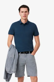 Мужское темно-синее поло PARIS polo Синий L-XL Lacoste PH5522C7Z