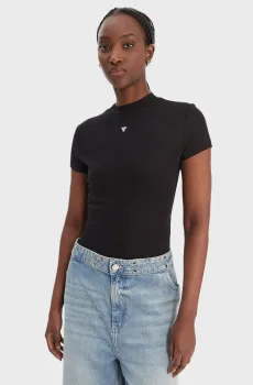 Женская черная футболка Черный XS Guess W6RP99.KCNH2;JBLK