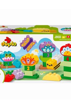 Конструктор LEGO Duplo Town Творческий сад и цветы, 45 деталей, от 2 лет (10444)