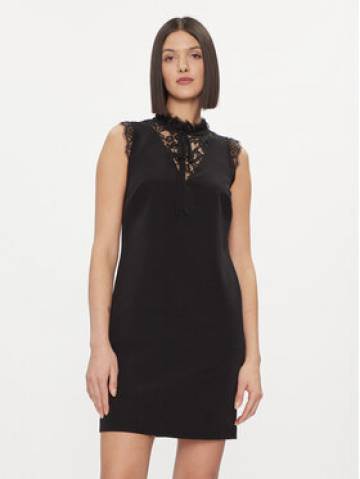 Liu Jo Коктейльна сукня WA4106 T7896 Чорний Regular Fit Liu Jo Коктейльна сукня WA4106 T7896 Чорний Regular Fit