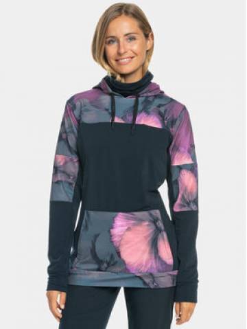 Roxy Світшот Winter Valley Otlr ERJFT04716 Чорний Regular Fit Roxy Світшот Winter Valley Otlr ERJFT04716 Чорний Regular Fit