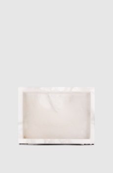 Белая подставка для мыла Baster Square