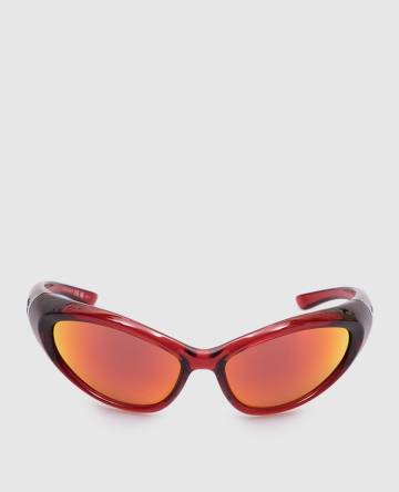 Красные очки Sporty с зеркальным эффектом. Красные очки Sporty с зеркальным эффектом.