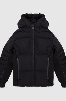 Детская синяя пуховая горнолыжная куртка New Pramint