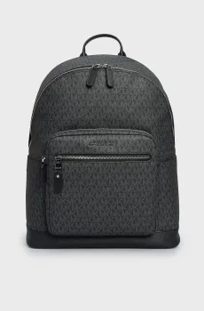 Мужской черный рюкзак с узором HUDSON COMMUTER BKPK Черный ONESIZE Michael Kors 33F0LHDB2U