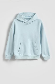 Reserved - Бавовняний світшот - світло-блакитний - 583HR-50X