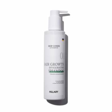 Шампунь для росту волосся Hillary Hop Cones & B5 Hair Growth Invigorating, 250 мл Шампунь для росту волосся Hillary Hop Cones & B5 Hair Growth Invigorating, 250 мл