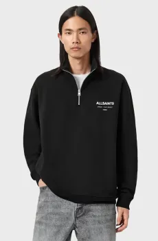 Мужская черная спортивная кофта UNDERGROUND Черный M AllSaints M042NB