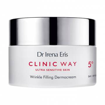 Дневной крем Dr Irena Eris Clinic Way 5° SPF 20 против морщин, для очень чувствительной кожи лица, 50 мл Дневной крем Dr Irena Eris Clinic Way 5° SPF 20 против морщин, для очень чувствительной кожи лица, 50 мл