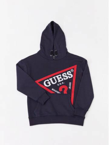 Guess Світшот L2YQ07 KAD70 Cиній Oversize Guess Світшот L2YQ07 KAD70 Cиній Oversize
