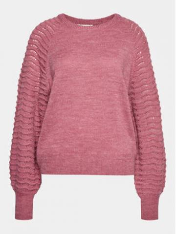 ICHI Светр 20119716 Рожевий Regular Fit ICHI Светр 20119716 Рожевий Regular Fit