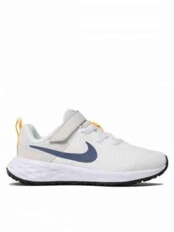 Nike Взуття для бігу Revolution 6 Nn (PSV) DD1095 100 Écru Nike Взуття для бігу Revolution 6 Nn (PSV) DD1095 100 Écru