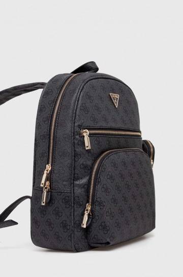 Рюкзак Guess женский цвет чёрный большой узорный Рюкзак Guess женский цвет чёрный большой узорный
