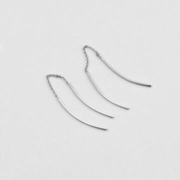 Серебряные серьги Minimal 2568 Серебряные серьги Minimal 2568