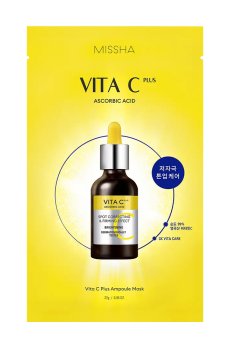 Тканевая маска для лица Missha Vita C Plus Ampoule Mask, 27 г