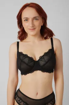 Женский черный бюстгальтер Черный 70F brabrabra SLZ23101011