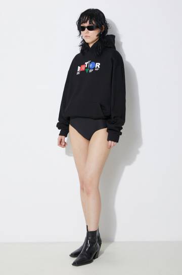 Кофта Butter Goods Design Co цвет чёрный с капюшоном с принтом BGQ1241502 Кофта Butter Goods Design Co цвет чёрный с капюшоном с принтом BGQ1241502